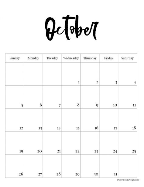 2025 free printable monthly calendar – Artofit
