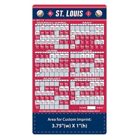 Printable Cardinal Baseball Schedule 2021 - PrintableSchedule.net ...