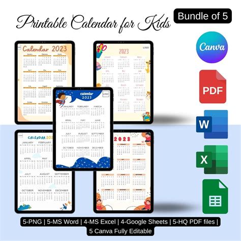 Muslim 2025 Holidays Calendar Printable Template PDF, Word