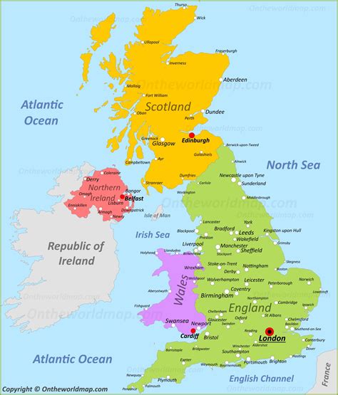 UK Map | Discover United Kingdom with Detailed Maps | Great Britain Maps