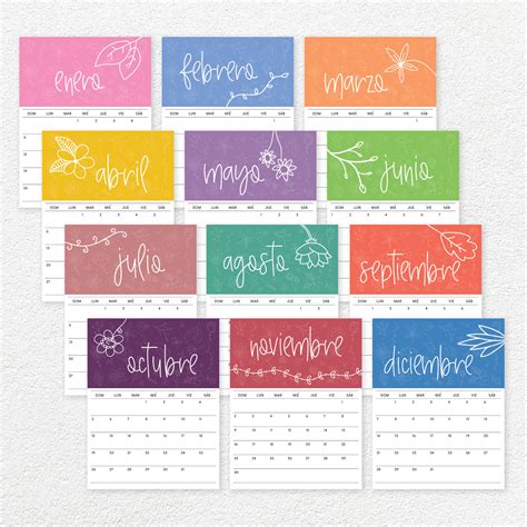 Calendario 2025 · Tidy Plans