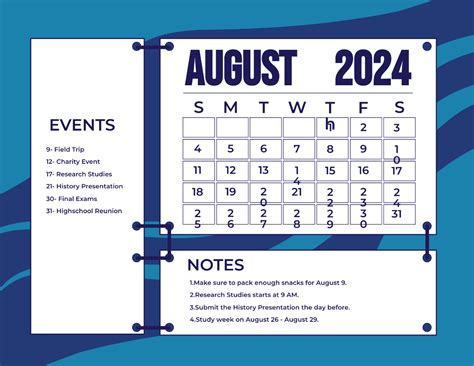 August Printable Calendar 2025 General Blue - Ivy Lawson