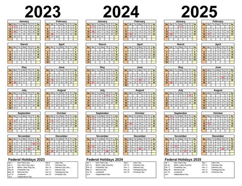 Federal government calendar – Artofit