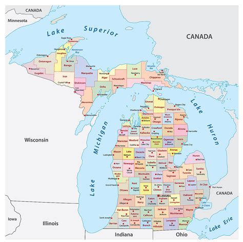 Michigan Maps & Facts - World Atlas