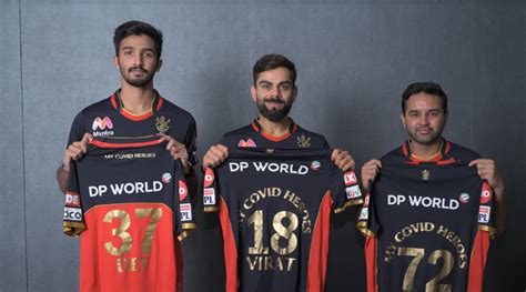 RCB players to honour COVID heroes by wearing tribute jersey in IPL ...