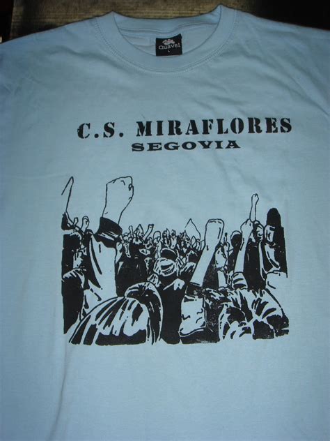 COMANDO ALCANTARILLA: [Fotos]. Camisetas del Taller de serigrafia C.S ...