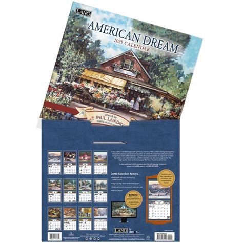 American Dream 2025 Wall Calendar by Paul Landry - Calendars.com