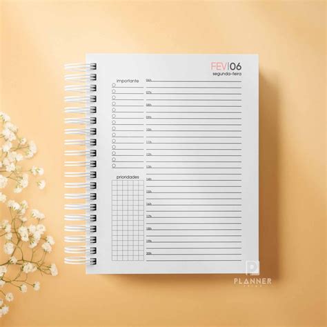 Agendas | Simples Agenda | Agenda Personalizada Datada
