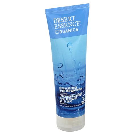 Desert Essence Lotion Hand Body Fragance Free 8 Fl Oz (Pack of 3 ...