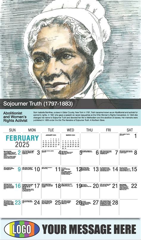 Black History February 2025 Calendar - Michael Tyler