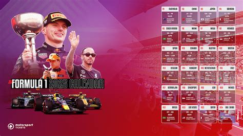 F1 2025 calendar: when do tickets go on sale?