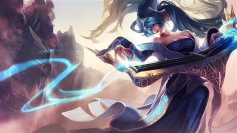 Sona, LoL, Splash Art, 4K, #831 Wallpaper PC Desktop