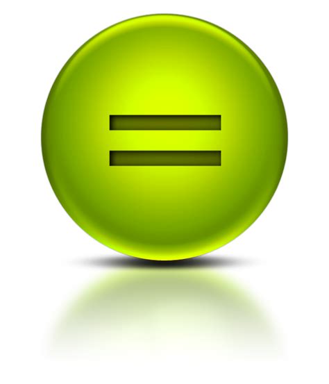 What Does A Yellow Equal Sign Mean at Charles Soliz blog