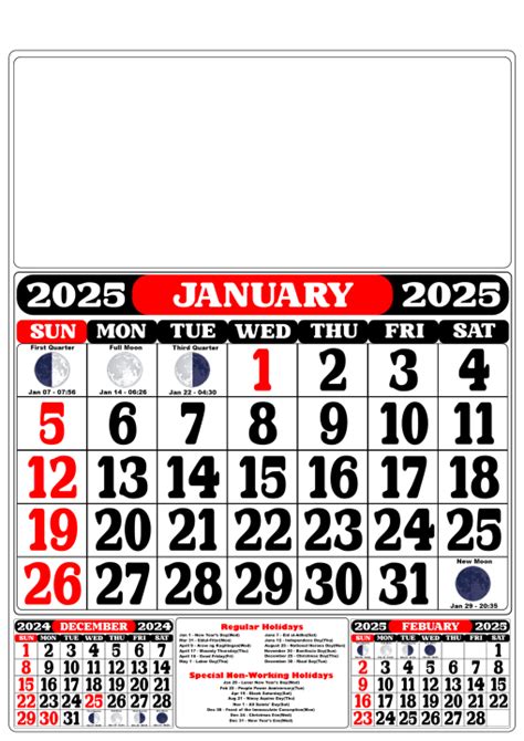 2025 Commercial Calendar LONG/A4/Short size | Lazada PH