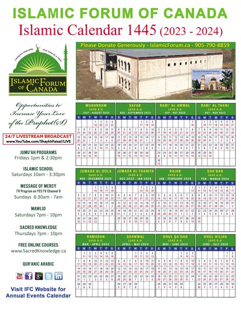 2025 Islamic Calendar 2025 - Dannie Querida