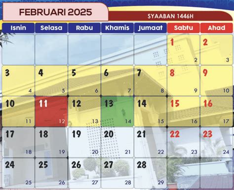 Kalendar Islam 2025 Dan Tarikh Penting 1446H-1447H