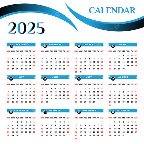 2025 Year Calendar Pdf - Manda Rozanne