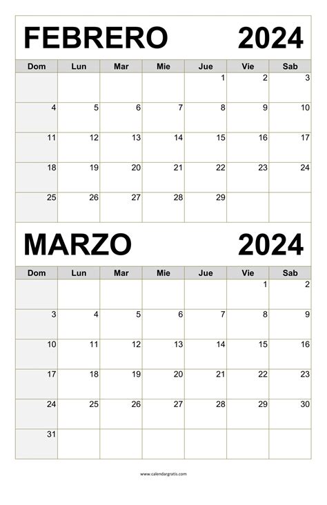 Calendario Catolico Febrero A Marzo 2024