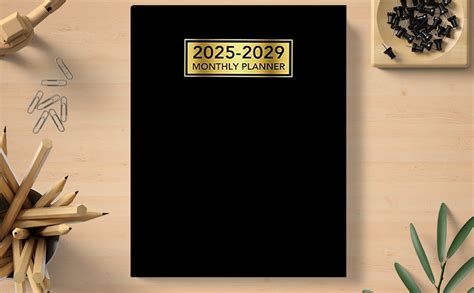 2025-2029 Monthly Planner: Five Year Calendar Schedule Organizer From ...