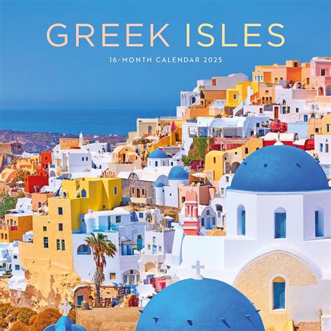2025 Greek Isles Mini calendar: Calendars, Carousel: 9781529899528 ...