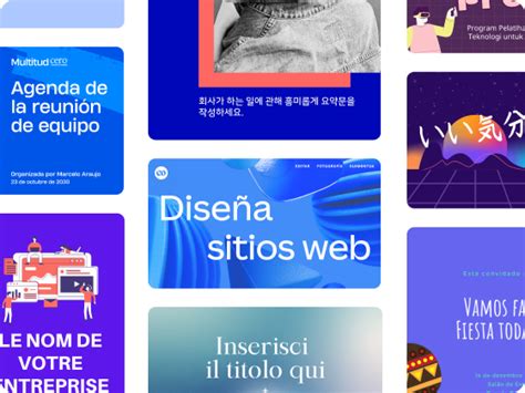Plantillas de elegantes gratis y personalizables - Canva