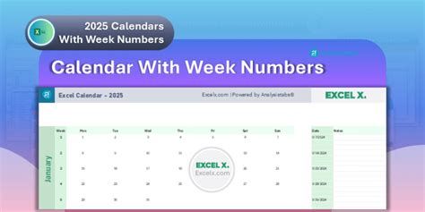 2025 Calendar Excel Templates (Free Download) - Excel