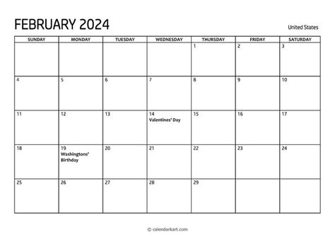 United States Calendars with Holidays - CalendarKart | Calendar ...