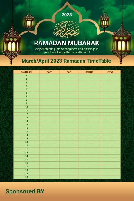 Ramadan Calendar 2025 Design Free Download - Rose Simpson