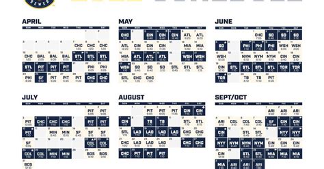 2022 Milwaukee Brewers schedule