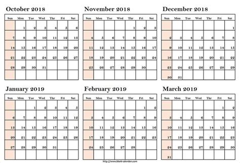Free Calendar 6 Month | Calendar printables, Calendar template ...