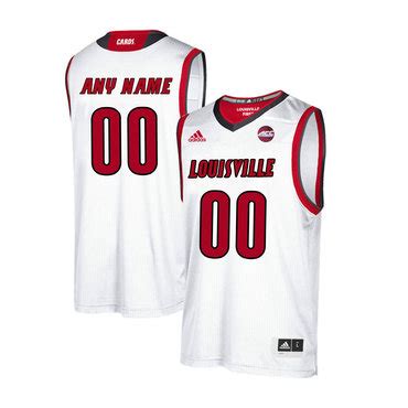 Louisville Cardinals Customized White College Basketball Jersey on sale ...
