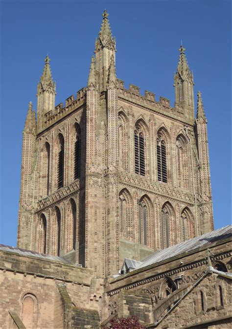 Tower, Hereford Cathedral | Hereford Cathedral is a fascinat… | Flickr