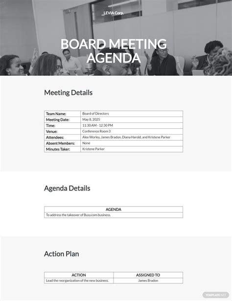 Agenda - What Is an Agenda? Definition, Types, Uses | Free & Premium ...