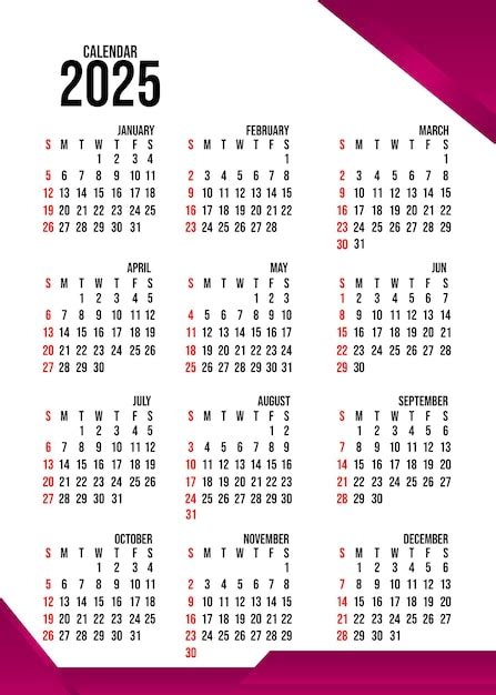Calendario Ideal 2025 - gabbey petronia