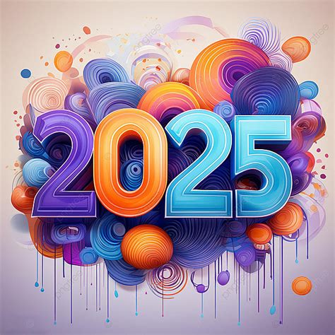 Fondo 3d De 2025, Fondo 3d De 2025, Dos Mil Veinticinco, Fondo De Año ...