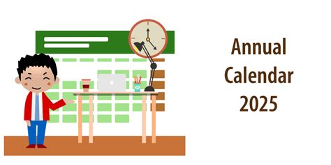 Free Full Year Calendar for 2025 [Excel Template and PDF]