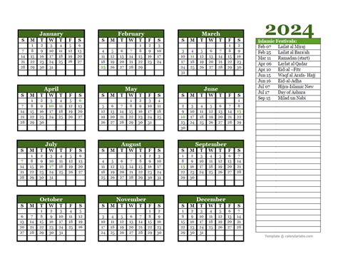 Islamic Calendar 2025 Usa - Neil Terry