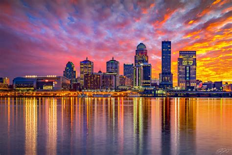 The Louisville Skyline Sunset | Louisville, Kentucky | Jared Weber ...