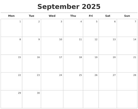 Saturdaygift September 2025 Calendar Google Drive - Marlene G. Garland