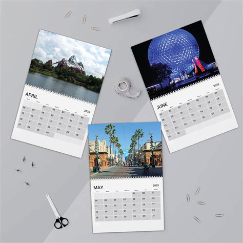 Walt Disney World 2025 Calendar - Design by Crocodile