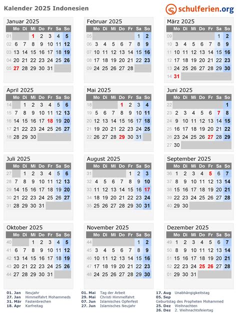Kalender Indonesia 2025 & 2026: En Omfattende Oversigt - Maddison Walsh