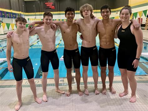 Boys High School Swim Team
