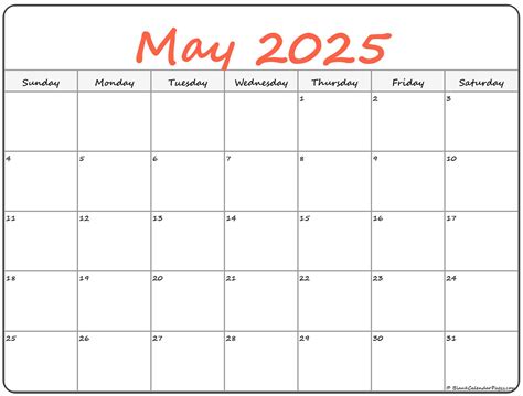 May 2025 calendar | free printable calendars