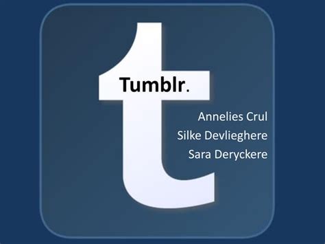 Tumblr | PPT