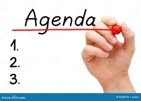 Agenda Concept stock photo. Image of important, diary - 92308796