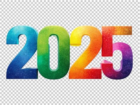 2025 tipografía | Archivo PSD Premium