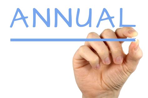 Annual - Handwriting image