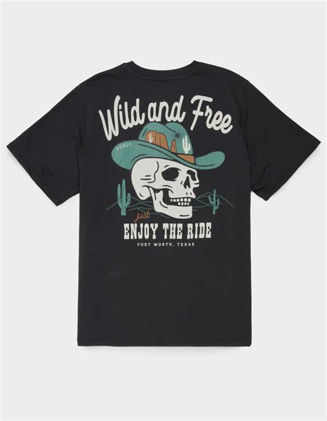 RSQ Boys Wild And Free Tee - BLACK - M | Tillys