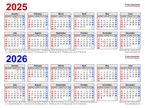 2025 2026 Calendar Year - Adela Antonia