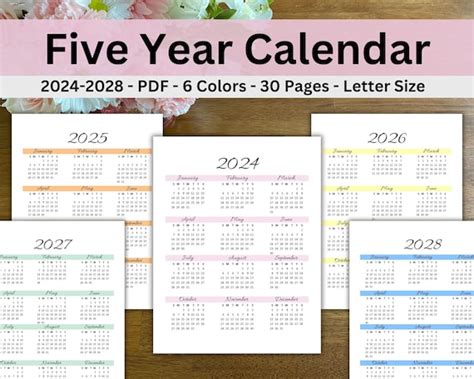 2025 2026 Calendar At A Glance Printable Coloring - Marne Esmeralda